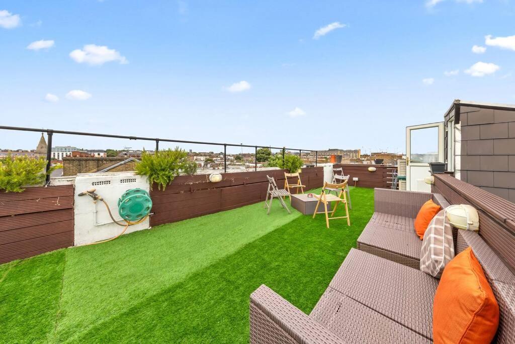 Spacious Sleep 11 With Terrace In Earls Court Ec99 London Bagian luar foto